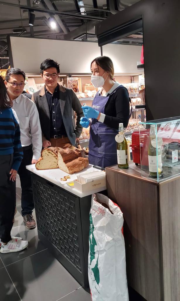 Il pane di Pane e Pace di Matera a Hong Kong